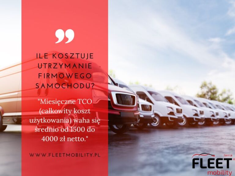 Read more about the article Ile kosztuje utrzymanie firmowego samochodu?