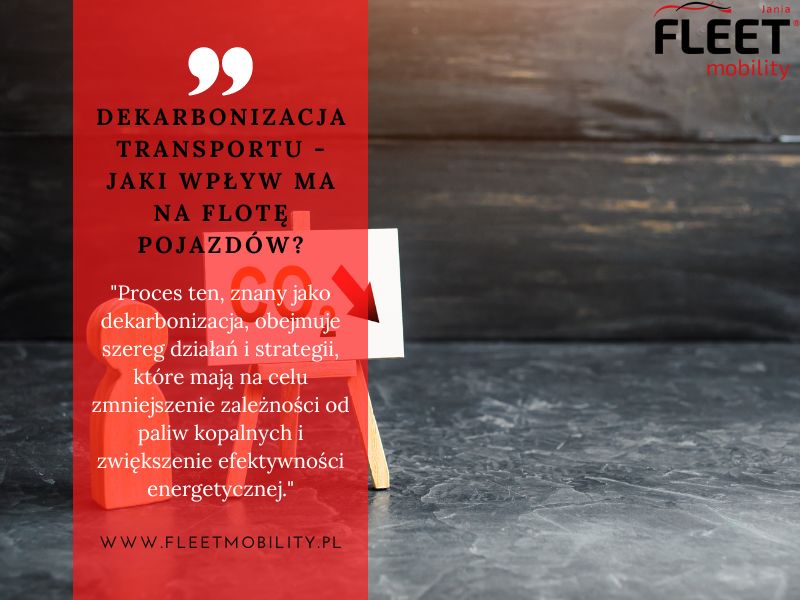 dekarbonizacja transportu